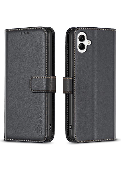 Samsung Galaxy A05 Cüzdan Kılıfı ile Uyumlu, Kart Yuvalı, Manyetik Kapatmalı, Flip Folyo Kapaklı (Yurt Dışından) fiyatları