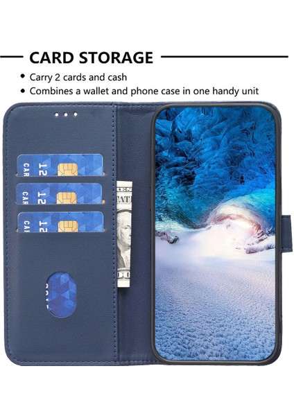 Samsung Galaxy A05 Cüzdan Kılıfı ile Uyumlu, Kart Yuvalı, Manyetik Kapatmalı, Flip Folyo Kapaklı (Yurt Dışından) fırsatları