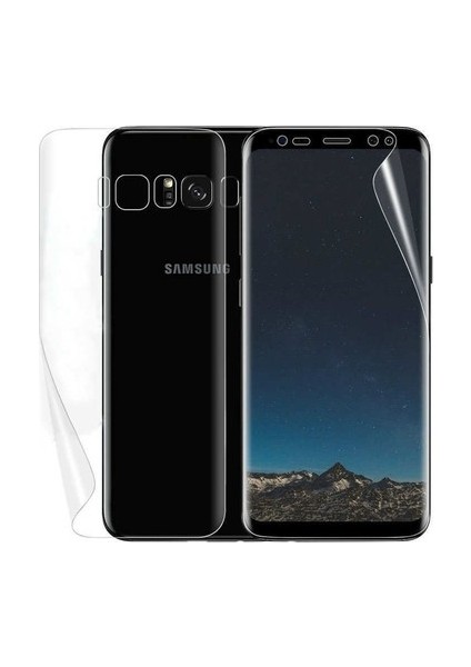 Samsung S8 Plus Full Body Süper Darbeye Dayanıklı 360 Derece Tam Koruma Ekran Koruyucu