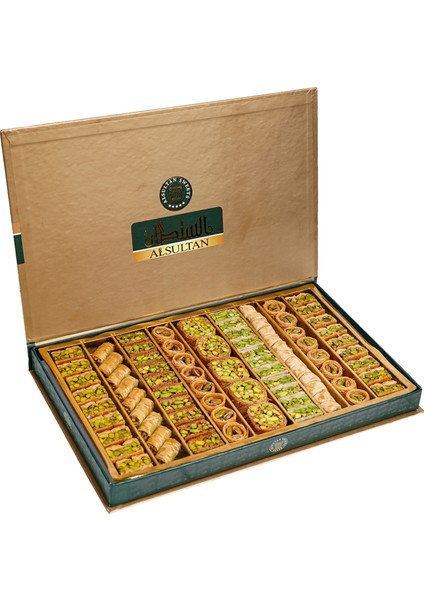 Al Sultan Sweets Karışık Baklava  6'lı Lezzet Koleksiyonu 750 gr