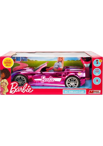 Mattel Barbie'nin Uzaktan Kumandalı Rüya Arabası