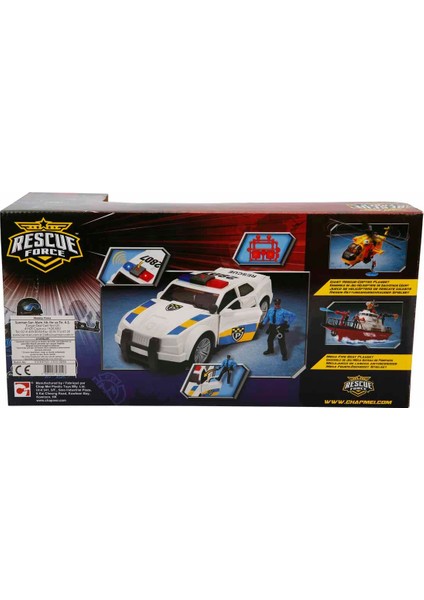 Sesli ve Işıklı Kurtarma Ekibi Polis Arabası Oyun Seti modelleri