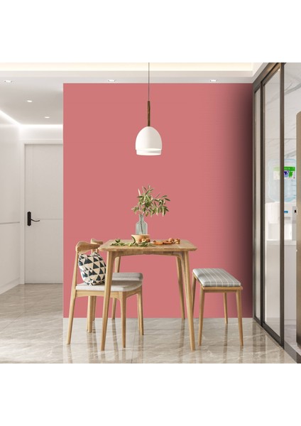 Pembe Düz Renk Desensiz Yapışkanlı Folyo, Mutfak, Tezgah, Masa, Dolap Kaplama Folyosu, Isıya Dayanıklı, Su Geçirmez, Yapışkan Folyolar, Sticker, Büyük Ebatlı, Dekoros modelleri