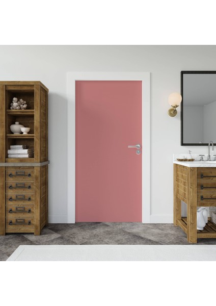 Pembe Düz Renk Desensiz Yapışkanlı Folyo, Mutfak, Tezgah, Masa, Dolap Kaplama Folyosu, Isıya Dayanıklı, Su Geçirmez, Yapışkan Folyolar, Sticker, Büyük Ebatlı, Dekoros fırsatları