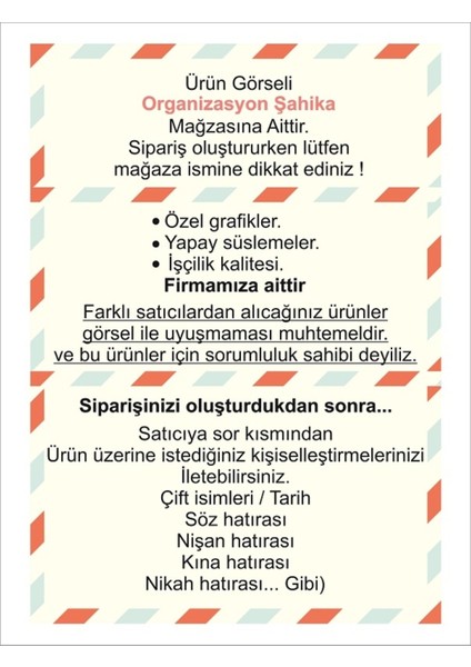 Söz Nişan Tepsi Seti Mermer Desen Gümüş Polyester
