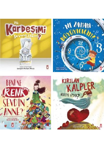 Gülşen Arslan Akca 4 Kitap Masal Seti