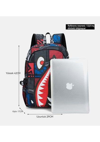 Su Geçirmez Büyük Kapasiteli Öğrenci Okul Çantası (Yurt Dışından) fırsatları