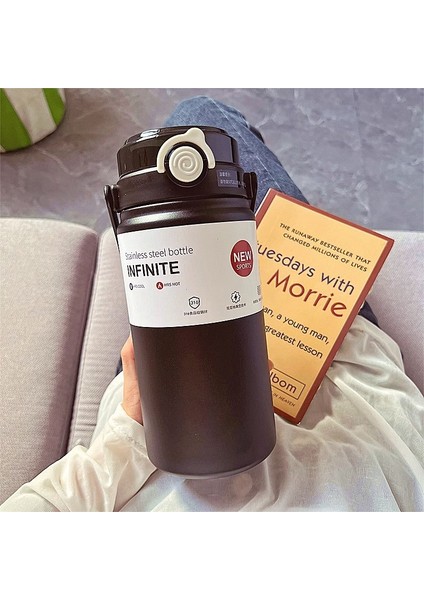 Çift Içecek Büyük Kapasiteli (1000ML/1200ML) Termos Bardak, 316 Gıda Sınıfı Taşınabilir Su Bardağı Taşınabilir (Yurt Dışından)