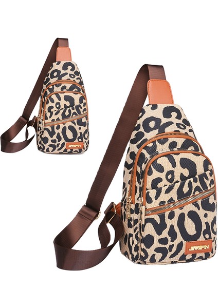 Avrupa ve Amerikan Vintage Leopar Desenli Omuz Çantası/seyahat Çantası/göğüs Çantası/bel Çantası (Yurt Dışından) fiyatları