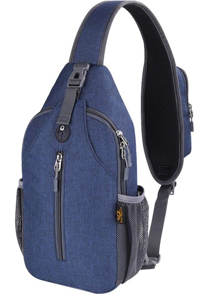 Moda Rahat Omuz Çantası/crossbody Çantası/göğüs Çantası/seyahat Sırt Çantası (Yurt Dışından)