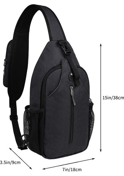 Moda Rahat Omuz Çantası/crossbody Çantası/göğüs Çantası/seyahat Sırt Çantası (Yurt Dışından) fırsatları