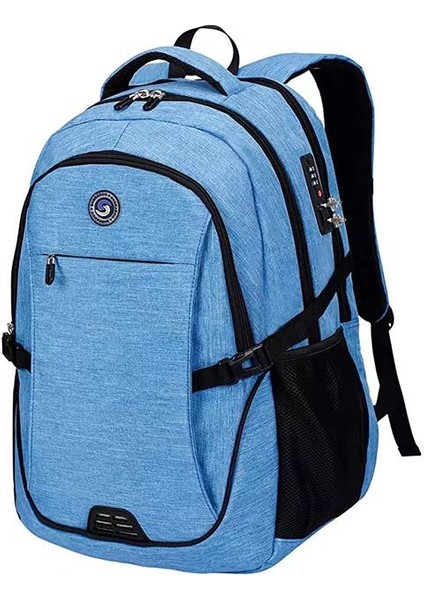 Su Geçirmez Büyük Kapasiteli Sırt Çantası, USB Şarj Sırt Çantası (Yurt Dışından)