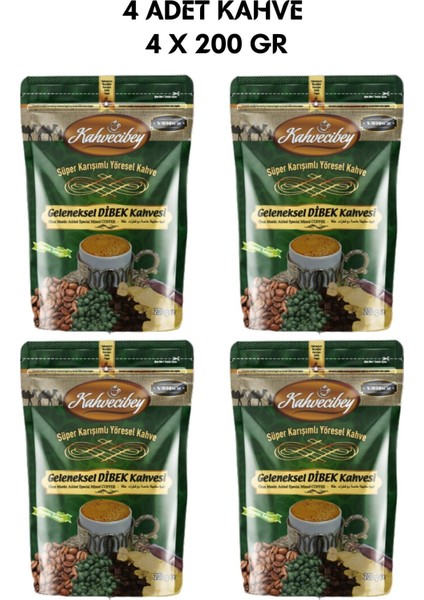 Geleneksel Dibek Kahvesi 200 gr 4X200 gr