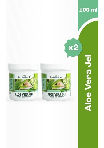 Aloe Vera Nemlendirici Vücut Jeli 100 ml X2 Adet