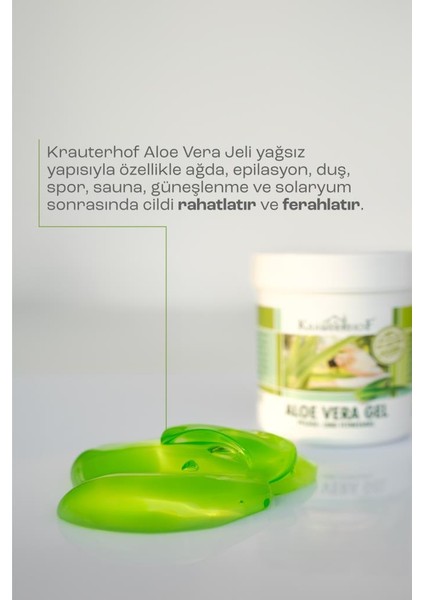 Aloe Vera Nemlendirici Vücut Jeli 100 ml X2 Adet