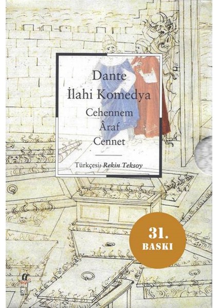 İlahi Komedya Cehennem Araf Cennet 3'lü Kutulu Set - Dante Alighieri
