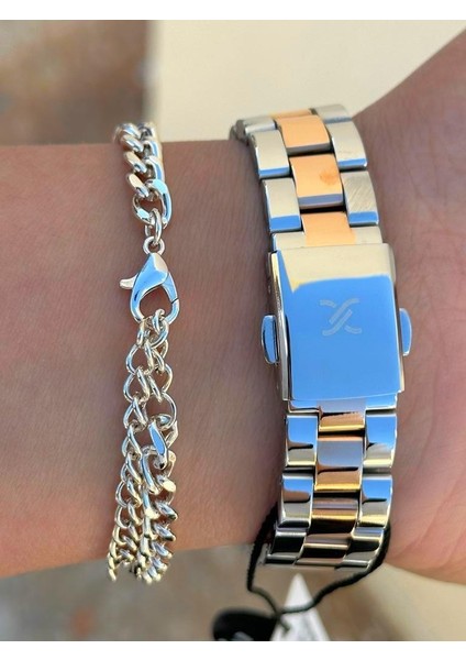 DK.FT.1.374 Daniel Klein Çelik Kordon 30 mt Suya Dayanıklı Yeni Sezon Şık Tasarım Bayan Kol Saati indirimleri