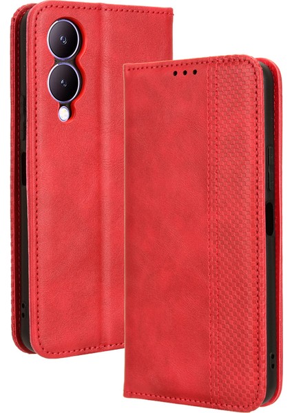 Vivo Y17S 4g Pu Pu Deri Tam Koruma Telefon Kapağı (Yurt Dışından)