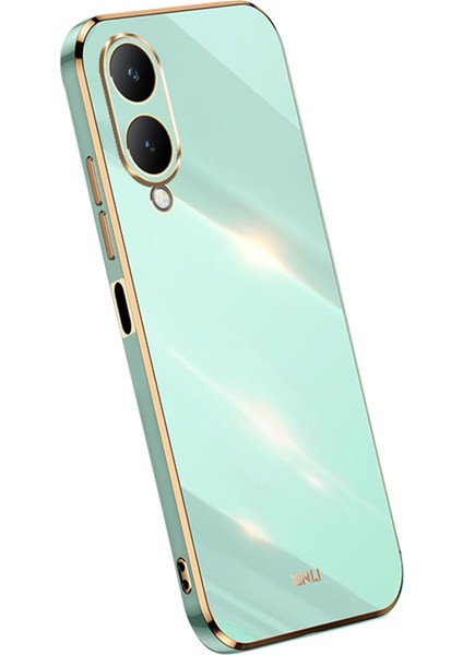 Vivo Y17S 4g Elektrapılaşma Kılıfı Tpu Çizgiye Karşı Koruyucu Kapak (Yurt Dışından)