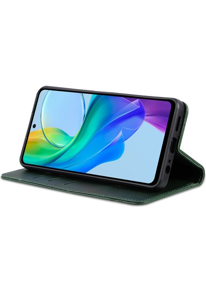 Vivo Y36 4g 5g Pu Deri Cüzdan Kılıfı Flip Folio Görüntüleme Stand Telefon Kapağı (Yurt Dışından)