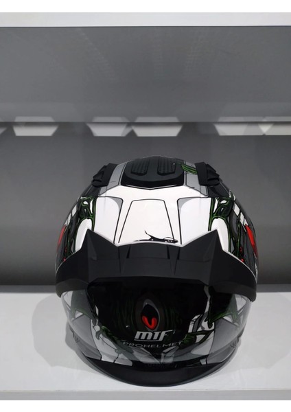 Kask Mts Pro 801 War Güneş Gözlüklü Mat Gri/kırmızı fiyatları