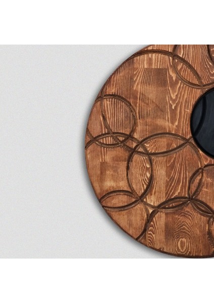 Solid Wooden Circles Art fırsatları