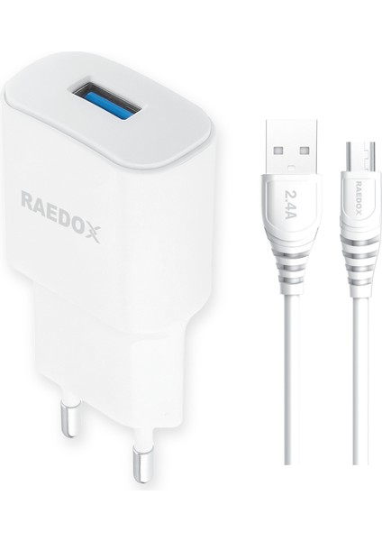 10W 2.4A Micro Duvar Şarjı