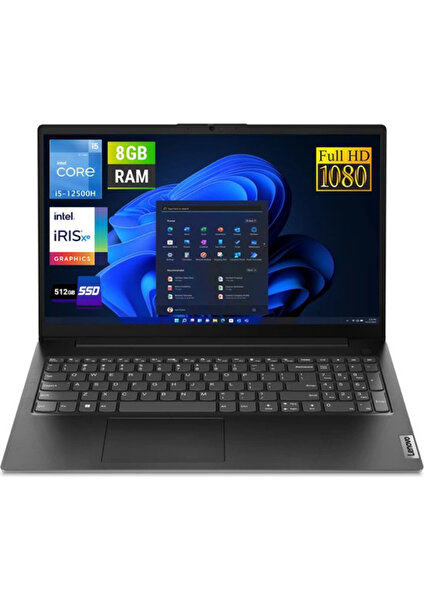 V15 G4 Iah I5-12500H 40GB 2 Tbssd 15.6" Fhd  Windows 11 Pro  83FS001HTR BT138