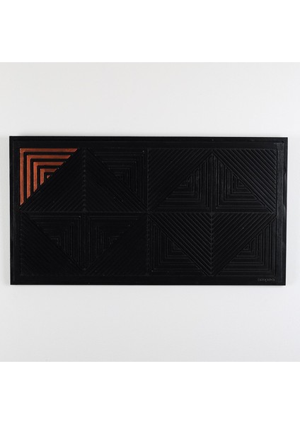 Copper Stripe Art