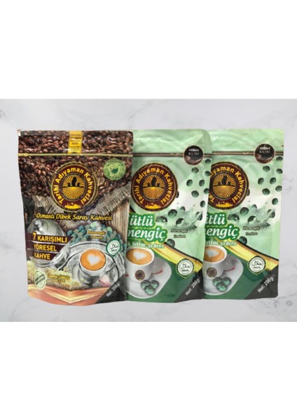 Osmanlı Dibek Saray Kahvesi 200 gr x 3 Süper Üçlü