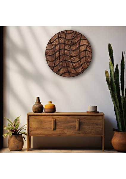 Geometric Elegance In Wood