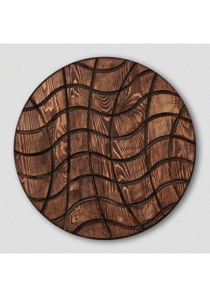 Geometric Elegance In Wood