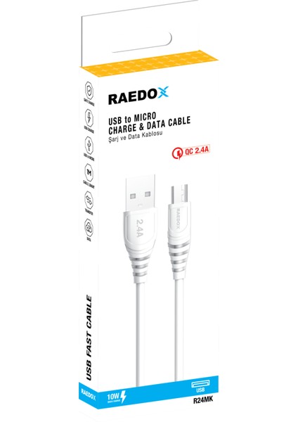 USB To Type-C 10W 2.4A Hızlı Kablo