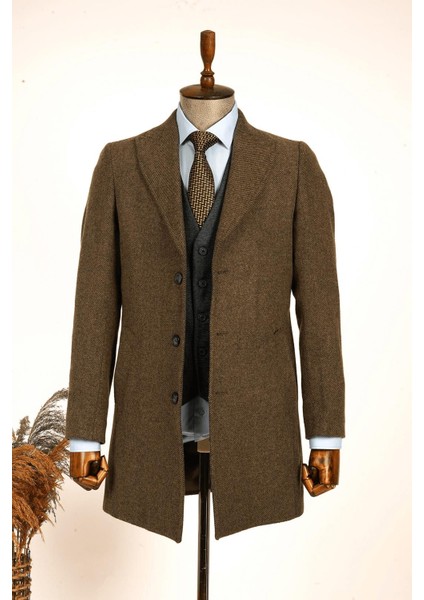 Manastır Kılangıç Yaka Diagonal Haki Kaban