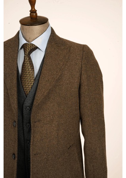 Manastır Kılangıç Yaka Diagonal Haki Kaban fiyatları