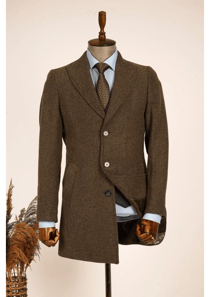 Manastır Kılangıç Yaka Diagonal Haki Kaban indirimleri