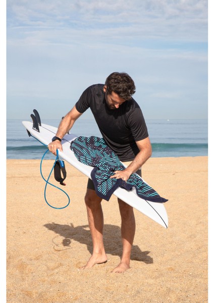 Olaian Plaj Havlusu - L Boy - 145 x 85 cm - Baskılı indirimleri