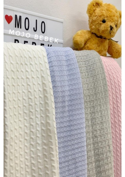 Triko Bebek Battaniyesi 120085 Pembe