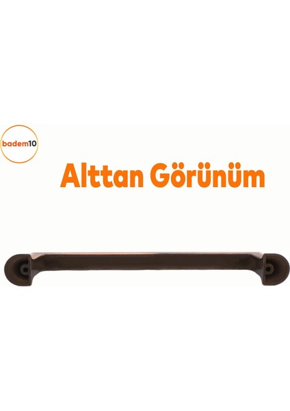 Simay Mobilya Mutfak Dolabı Çekmece Dolap Kapak Kulpu Düz Metal Kulp Kulbu Kulpu 160 mm Antik Bakır fırsatları