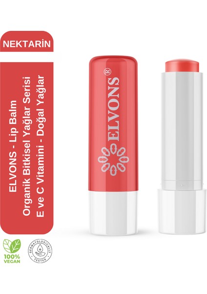 Lip Balm Dudak Bakım Kremi Besleyici ve Nemlendirici Şeftali (C & E Vitaminleri) fiyatları