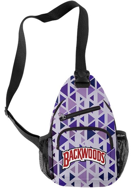 Backwoods Omuz Çapraz Askılı Çanta Basit Omuz Çantası Göğüs Çantası (Yurt Dışından)