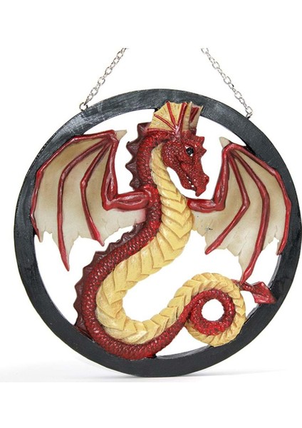 Duvara Asmalı Polyester Dragon Pano Dekoratif Hediyelik
