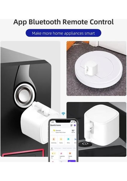 Akıllı Ev Anahtar Akıllı Parmak Robot Anahtarı Bluetooth Mekanik Kollar Bot Düğmesi Itici Akıllı Yaşam App Ses Kontrolü