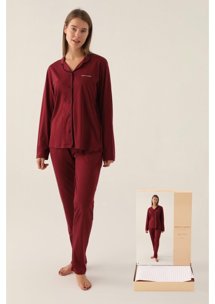 Kadın Pijama Takım, Düğmeli Pijama Takım, Kutulu Gönderim,