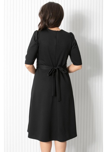 Kemer Detay Abiye Siyah FHM904 indirimleri