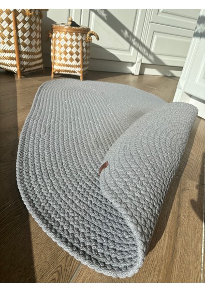 Milda 11 Hav Toz Vermez Jüt Kilim Çift Taraflı Hasırlı Örgü Halı modelleri