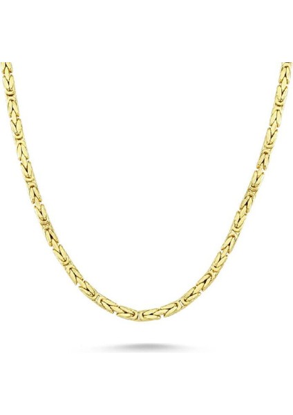 14K Altın Kral Zincir 50 cm