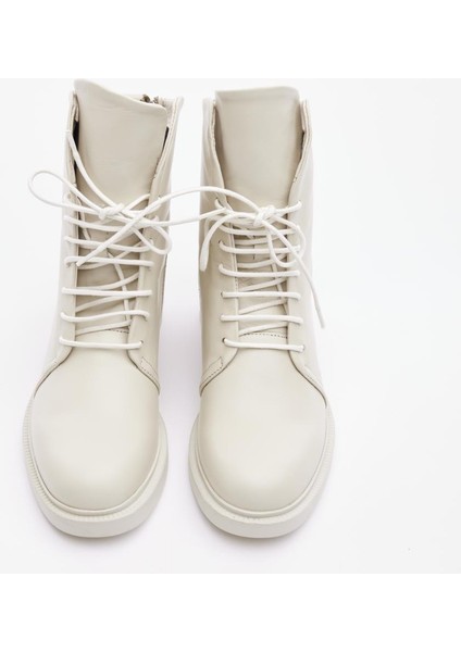 Hakiki Deri Fermuarlı Kadın Bot modelleri