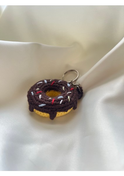 Amigurumi Donut Anahtarlık