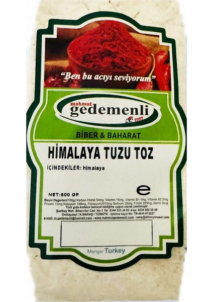 Himalaya Tuzu Toz 500 gr